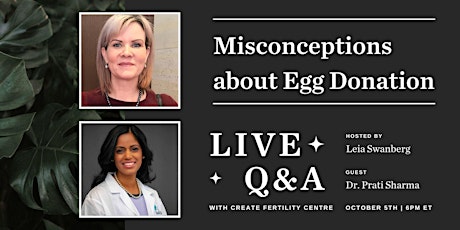 LIVE Q&A | Egg Donation Info Night