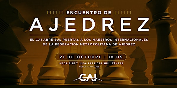 #ExperienciasCAI: "Encuentro de Ajedrez en el CAI"