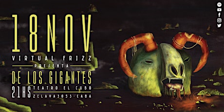 Imagen principal de Virtual Frizz presenta "De Los Gigantes"