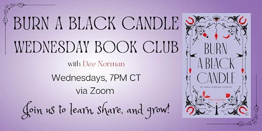 Burn a Black Candle Book Club