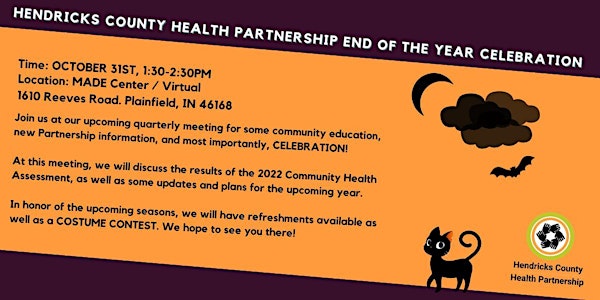 HCHP Quarterly Meeting: End of the Year Celebration
