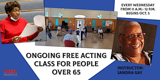 Acting For Seniors with Sandra Gay