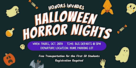 Honors Invades Halloween Horror Nights