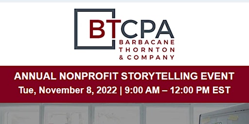 BTCPA’s Annual Storytelling Event