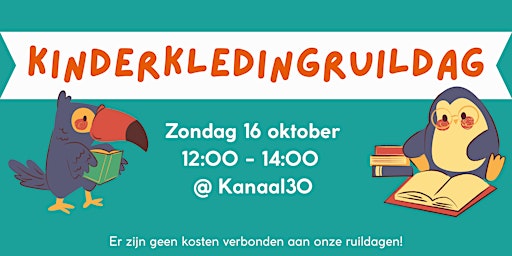 Kinderkledingruilpunt 't Ruilhaventje - Ruildag 16 oktober 2022