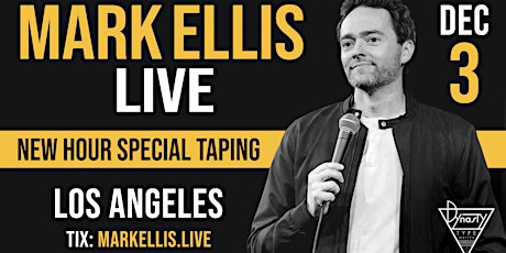 Mark Ellis Presented by All Things Comedy