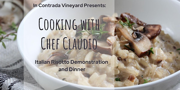 Italian Risotto Demonstration and Dinner