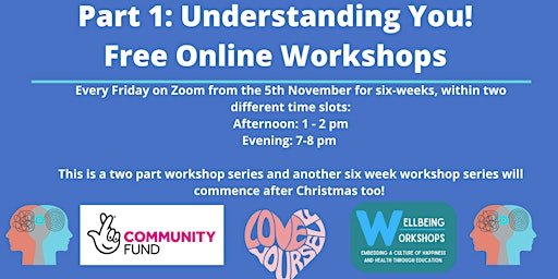 Part 1: Understanding You Free Online Afternoon Workshops
