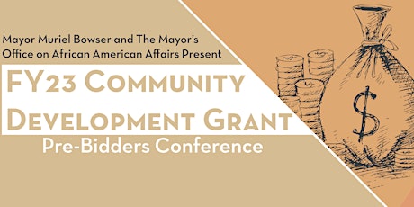 FY 23 MOAAA Community Development Grant Pre-Bidders Conference