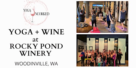Yoga + Wine at Rocky Pond  Woodinville Tasting Room