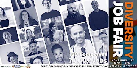 13th Annual Diversity Job Fair & Career Expo presented by OrlandoJobs.com primary image