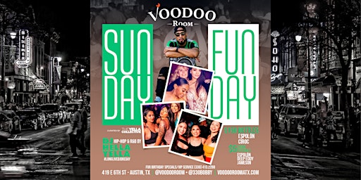 Voodoo Room Sundays (Hip-Hop/R&B)