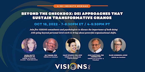 Beyond the Checkbox: DEI Approaches that Sustain Transformative Change