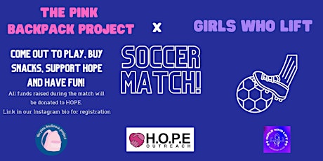 Charitable Soccer Match to Raise Funds for Hope Okanagan