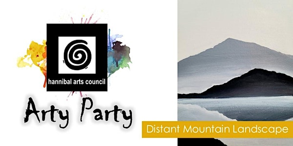ARTY PARTY: Distant Mountain Landscape