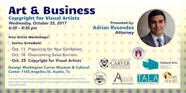 Copyright for Visual Artists part of the ART & BUSINESS Series