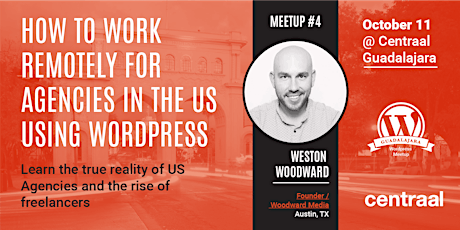 Imagen principal de Meetup #4: How to work remotely for Agencies in the US using WordPress #WPGdl