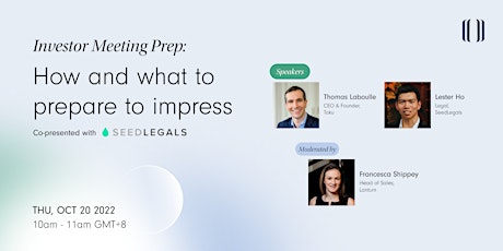 Investor Meeting Prep: How and what to prepare to impress