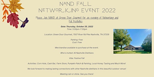 NAND Fall Networking Event 2022