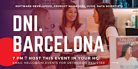 DNI.Barcelona Employer Ticket (Devs, PMs, UI/UX, Data)