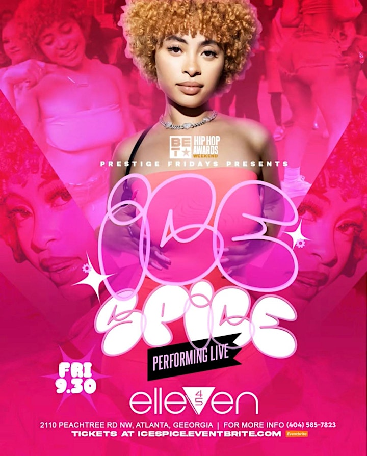 Ice Spice Performing live! Elleven45 Friday! image