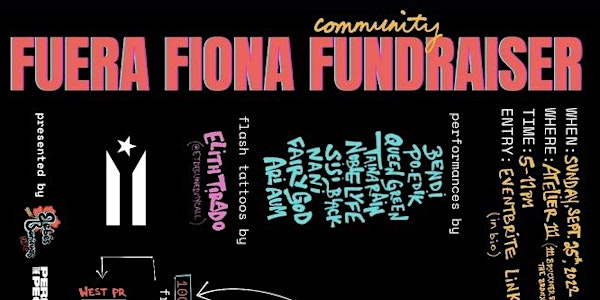 Fuera Fiona Fundraiser