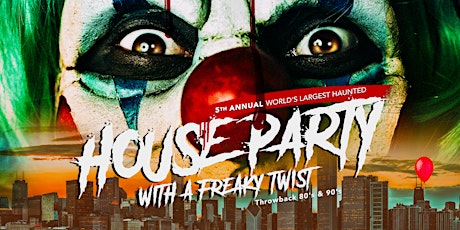 106.3 Welcomes THE 5th ANNUAL WORLD'S LARGEST HAUNTED HOUSE PARTY With A Freaky Twist primary image