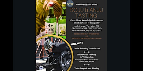 Soju & Anju Tasting [Highlight: Masterclass Sharing by Dr. William Tan] primary image