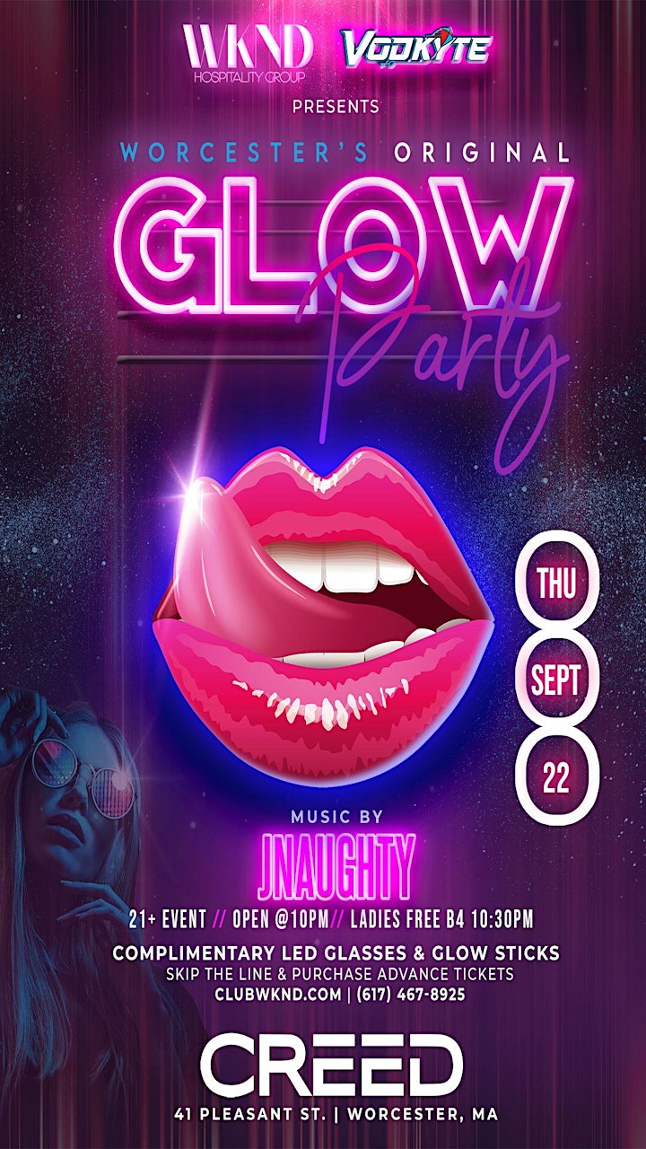 GLOW PARTY  @ CREED hosted by AB image