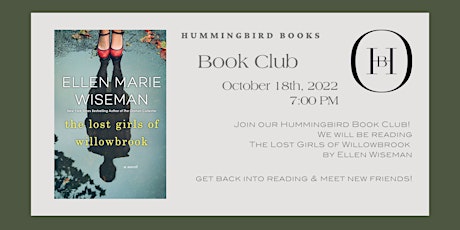 Hummingbird Books - Book Club