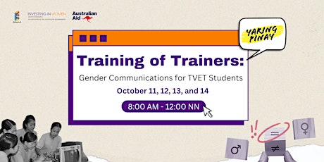 Training of Trainers: Gender Communications for TVET Students Batch 1