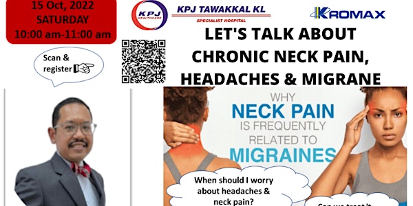 Chronic neck pain, headache and migraine.   Can we treat it without surgery