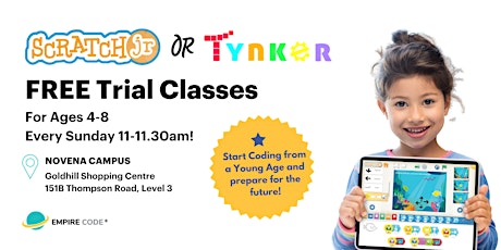 FREE Coding Trial Classes for Ages 4-7