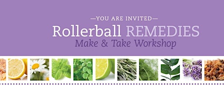 Rollerball Remedies - Make & Take Workshop primary image