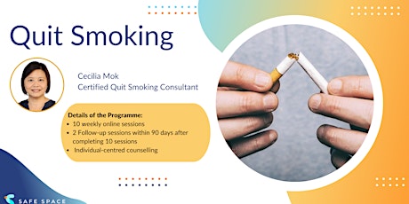 Start Your Quit Smoking Journey: Free Sessions with Cecila Mok