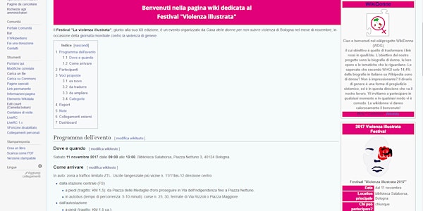 Festival "La violenza illustrata"