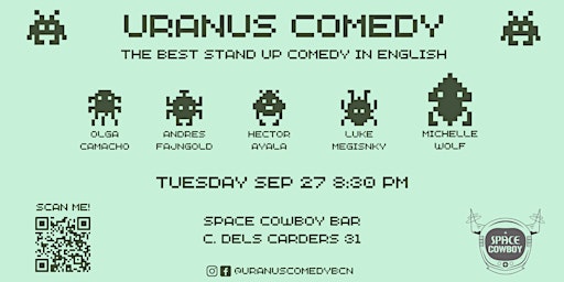 Uranus Comedy • A Stand Up Comedy Showcase in English (with Michelle Wolf!)
