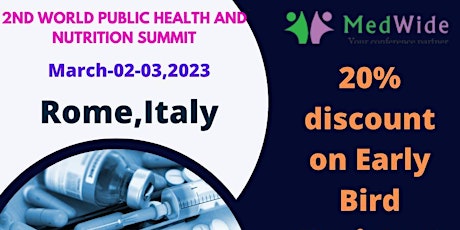 Public Health & Nutrition Summit 2023