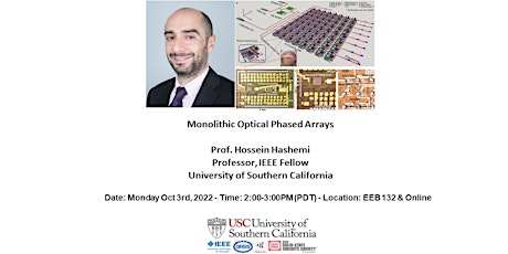Monolithic Optical Phased Arrays by Prof. Hossein Hashemi