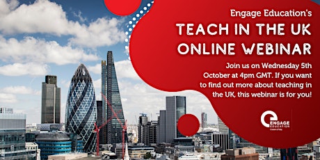Teach in England with Engage Education! (Ireland)