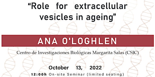 Role for extracellular vesicles in ageing