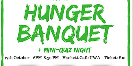 Hunger Banquet + mini quiz primary image