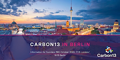 Carbon13 in Berlin: An Introduction for Founders