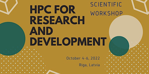 Scientific workshop "HPC for research and development"