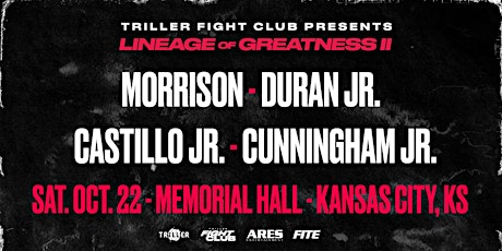 Triller Fight Club and Ares Entertainment present: Lineage of Greatness II