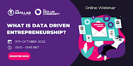 What is data driven entrepreneurship?