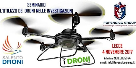 Immagine principale di Seminario L’utilizzo dei Droni nelle investigazioni 