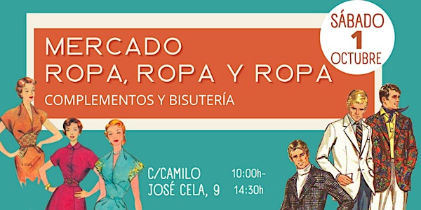 Mercado de ROPA, ROPA y ROPA