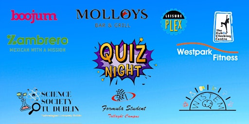 Quiz Night at Molloys Bar and Grill. 27th of September 6pm-11:30pm