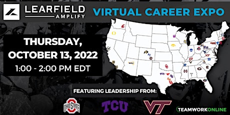 Learfield Amplify Virtual Career Expo Presented By TeamWork Online